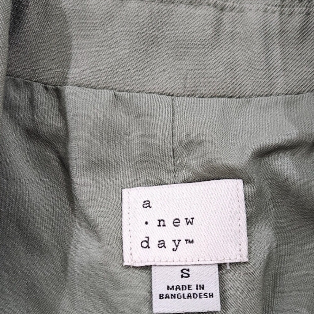 NWT A New Day Sage Green Double-Breasted Blazer Sz S - Picture 7 of 9